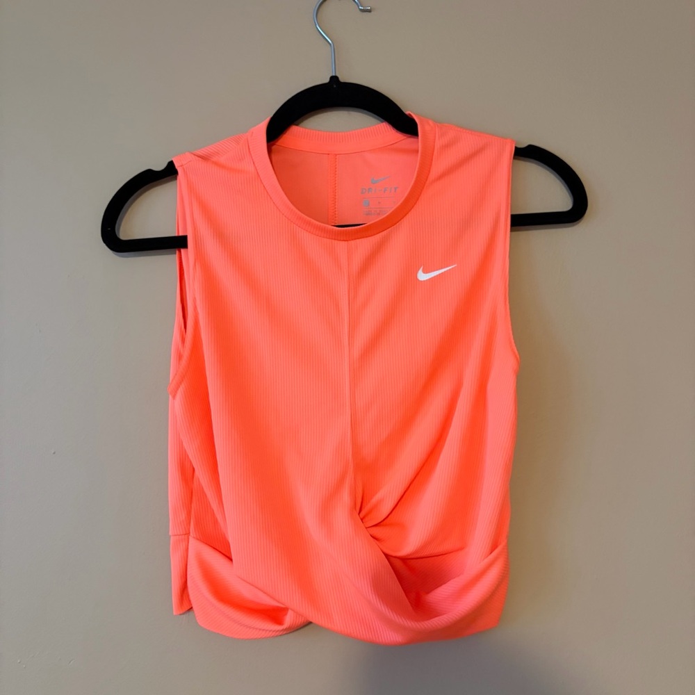 Nike Women's Bright Coral Muscle Tee